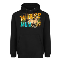 Black Horse Mom Rope Heavyweight Hoodie - HowdyJamesFarm