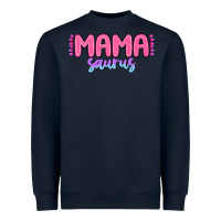 Navy mama saurus Heavyweight Sweatshirt - MaliasSmallBusiness