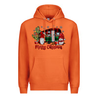 Carrot merry christmas gnome caravan Premium Hoodie - JahusDesignShop