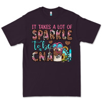 Plum it takes a lot of sparkle to be a cna Premium Tee - JahusDesignShop