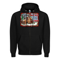 Black christmas is best at the farm Zipper Hoodie - RanaPortraitStore