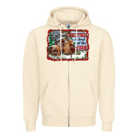 Sandshell christmas is best at the farm Zipper Hoodie - RanaPortraitStore