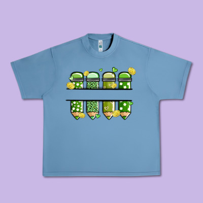 Patricks Day Pencils Urban Heavy Tee Designed By Maliassmallbusiness