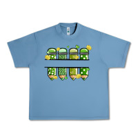 Pebble Blue patricks day pencils Urban Heavy Tee - MaliasSmallBusiness