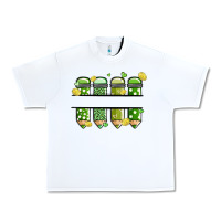White patricks day pencils Urban Heavy Tee - MaliasSmallBusiness