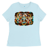 Baby Blue girl mama Ladies Tee - RacoonDesign