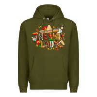 Army Green cinco de mayo the wax lady Premium Hoodie - CowGirlArtShop