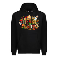 Black cinco de mayo the wax lady Premium Hoodie - CowGirlArtShop