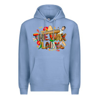 Colony Blue cinco de mayo the wax lady Premium Hoodie - CowGirlArtShop