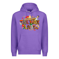 Purple cinco de mayo the wax lady Premium Hoodie - CowGirlArtShop