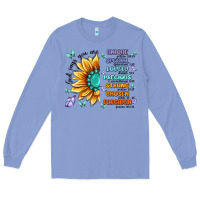 Colony Blue you are inspiration Long Sleeve Tee - MaliasSmallBusiness