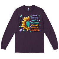 Plum you are inspiration Long Sleeve Tee - MaliasSmallBusiness