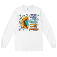 White you are inspiration Long Sleeve Tee - MaliasSmallBusiness