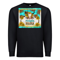 Black wranglin mama Premium Sweatshirt - TumblerDesignByShophia