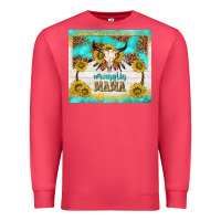 Cardinal wranglin mama Premium Sweatshirt - TumblerDesignByShophia