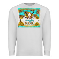 Dove Grey wranglin mama Premium Sweatshirt - TumblerDesignByShophia
