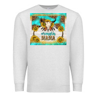 Oatmeal Heather wranglin mama Premium Sweatshirt - TumblerDesignByShophia