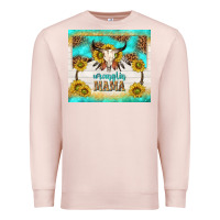 Pale Pink wranglin mama Premium Sweatshirt - TumblerDesignByShophia