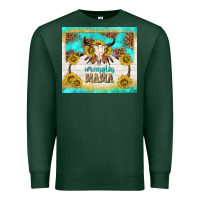 Sports Green wranglin mama Premium Sweatshirt - TumblerDesignByShophia