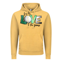 Vintage Mustard for the love of the game golf Vintage Hoodie - Jasminsmagicworld
