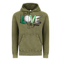 Vintage Olive for the love of the game golf Vintage Hoodie - Jasminsmagicworld