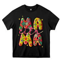 Black mamacita Heavy Core Tee - JahusDesignShop