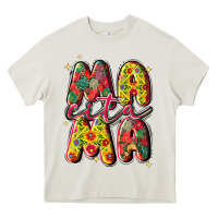 Cream mamacita Heavy Core Tee - JahusDesignShop