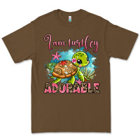 Cacao i am turtley adorable Premium Tee - AdoDesignShop