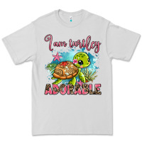 Dove Grey i am turtley adorable Premium Tee - AdoDesignShop