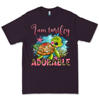 Plum i am turtley adorable Premium Tee - AdoDesignShop