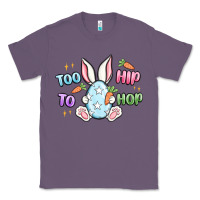 Lavender too hip to hop easter Classic Tee - MaliasSmallBusiness