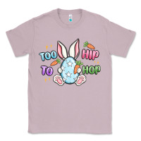 Lilac too hip to hop easter Classic Tee - MaliasSmallBusiness