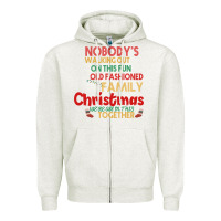 Oatmeal Heather Nobody's Walking Out Old Fashioned Family Zipper Hoodie - Bettercallsaul