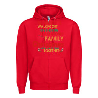 Red Nobody's Walking Out Old Fashioned Family Zipper Hoodie - Bettercallsaul