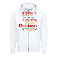 White Nobody's Walking Out Old Fashioned Family Zipper Hoodie - Bettercallsaul