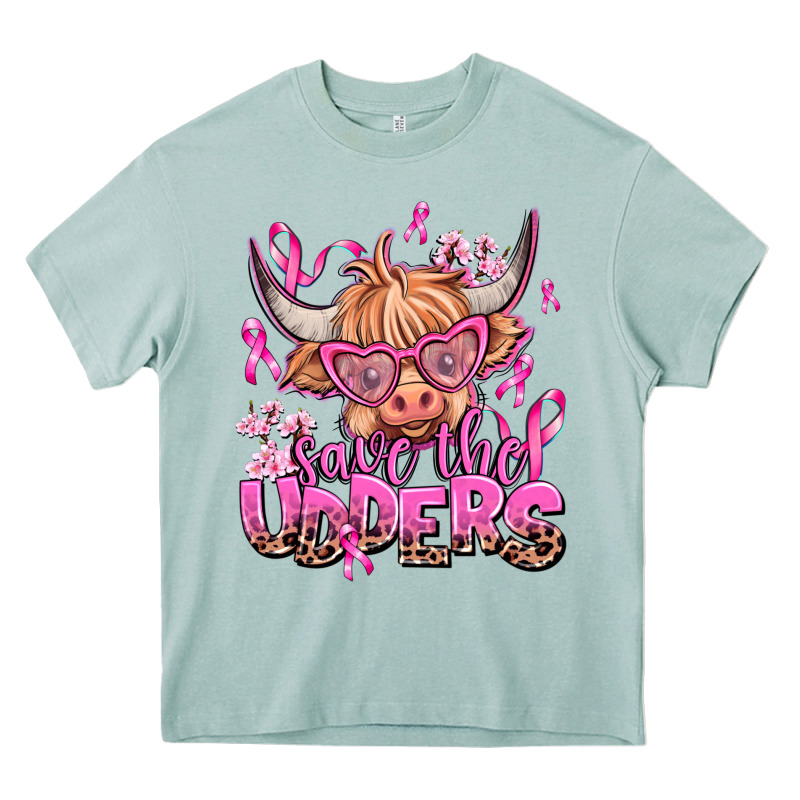 Save The Udders Heavy Core Tee by AdoDesignShop | Teevron