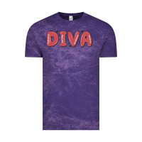 Cloud Purple diva Vintage Tee - MaliasSmallBusiness