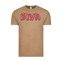 Vintage Coffee diva Vintage Tee - MaliasSmallBusiness