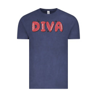 Vintage Denim diva Vintage Tee - MaliasSmallBusiness
