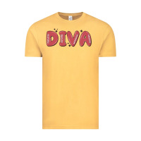Vintage Mustard diva Vintage Tee - MaliasSmallBusiness