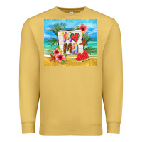 Antique Gold summer mama Premium Sweatshirt - TumblerDesignByShophia