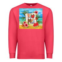Cardinal summer mama Premium Sweatshirt - TumblerDesignByShophia