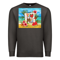 Smoke summer mama Premium Sweatshirt - TumblerDesignByShophia