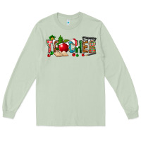 Matcha christmas teacher Long Sleeve Tee - NancyCooperArtShop