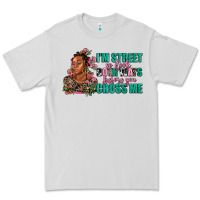 Dove Grey i am street so look both ways before you cross me Premium Tee - AdoDesignShop