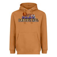 Meerkat Wild about Basketball Heavyweight Hoodie - HowdyJamesFarm