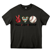 Asphalt peace love west Heavy Core Tee - BarkalooDesign