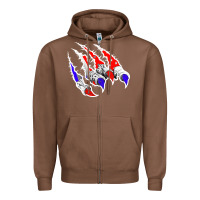 Chestnut American Flag Claw Zipper Hoodie - Bettercallsaul