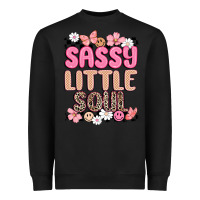 Black sassy little soul Heavyweight Sweatshirt - MaliasSmallBusiness