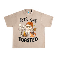 French Oak let's get toasted camping Urban Heavy Tee - MaliasSmallBusiness